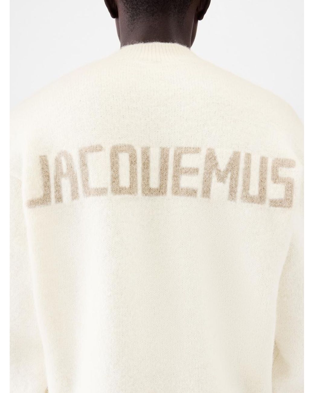 Jacquemus White The Pavane Knit