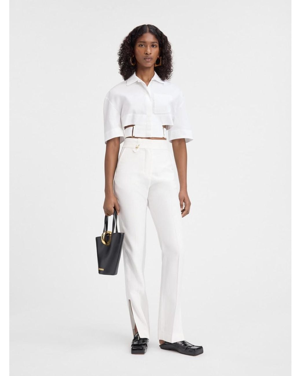 Jacquemus White The Tibau Pants