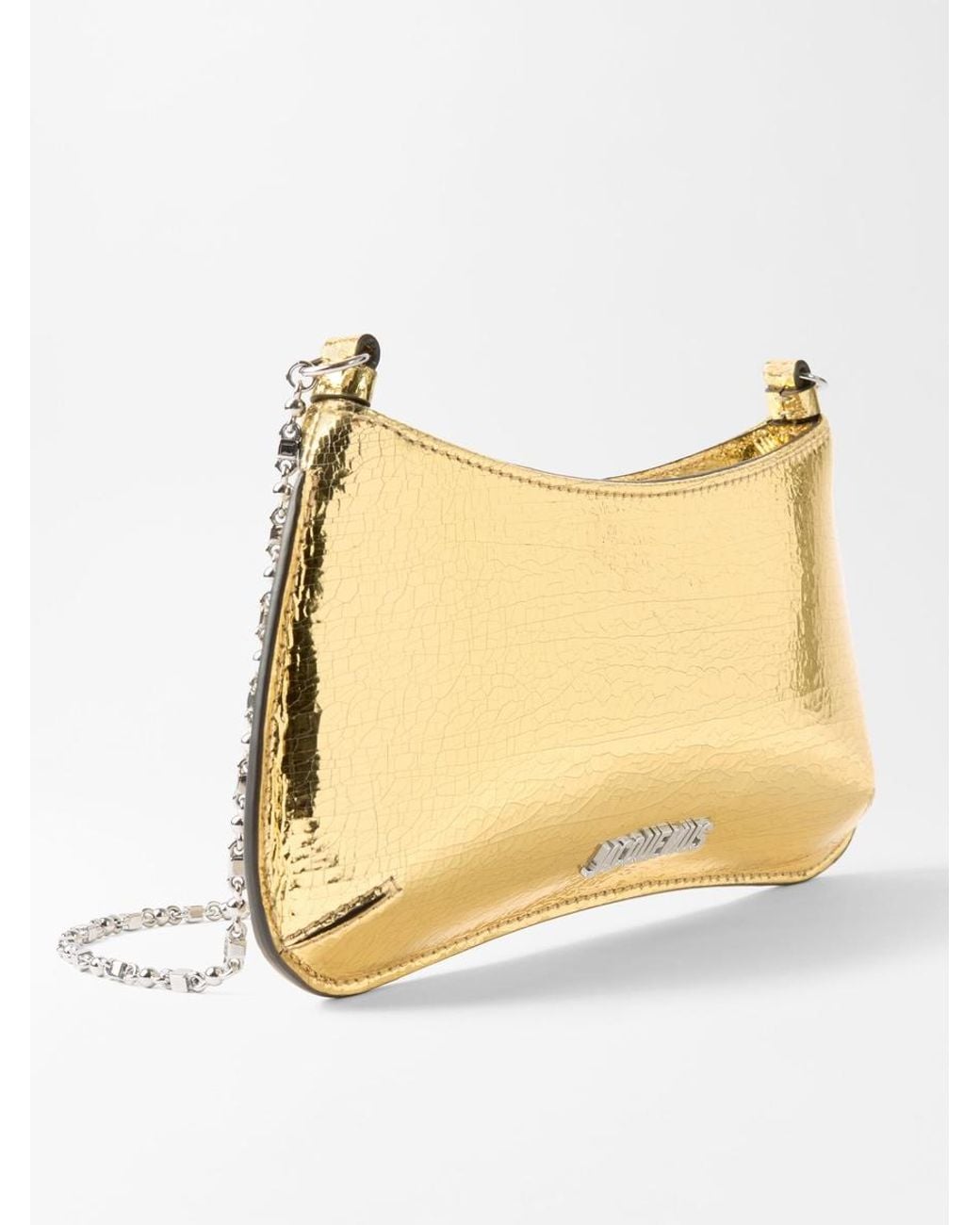 Jacquemus Metallic Die Kleine Bisou Chaîne