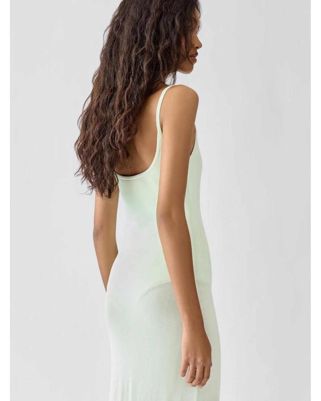 Jacquemus White The Nodo Dress