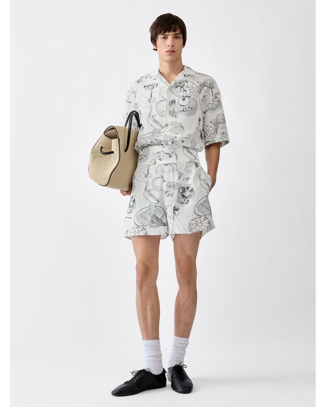 Le Boxer Jacquemus pour homme en coloris White