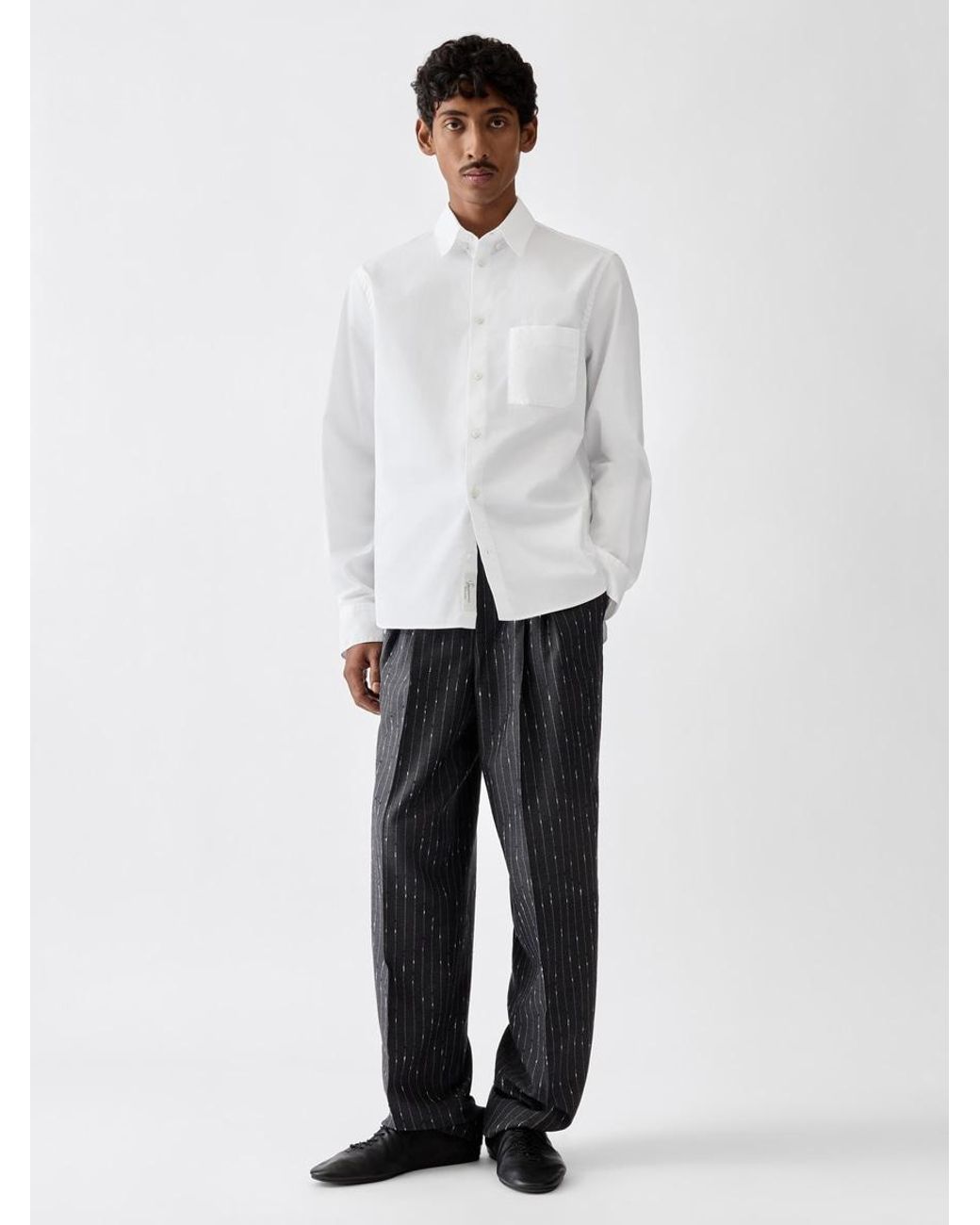 Jacquemus White The Tailleur Shirt for men