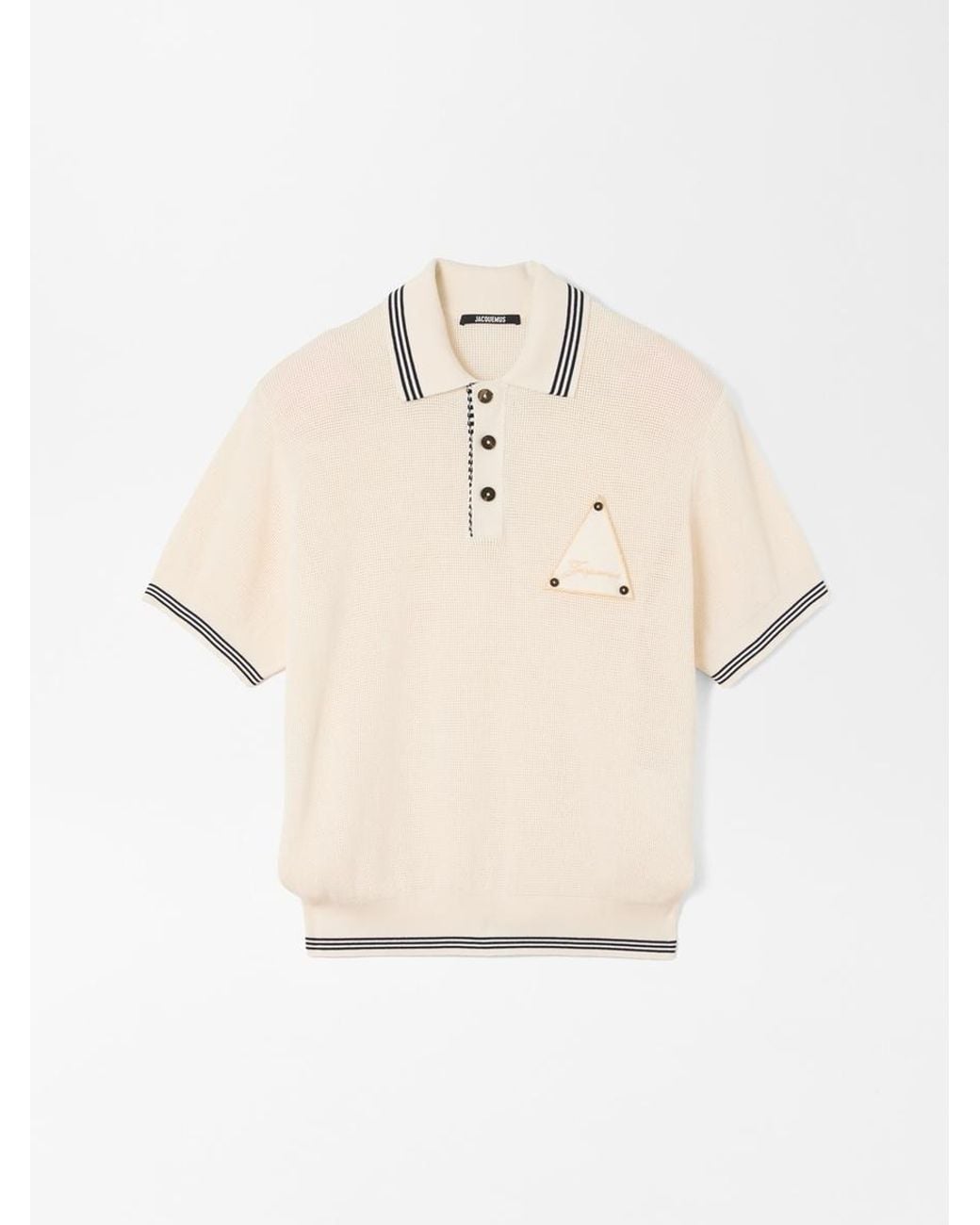Jacquemus White The Voilier Polo Shirt