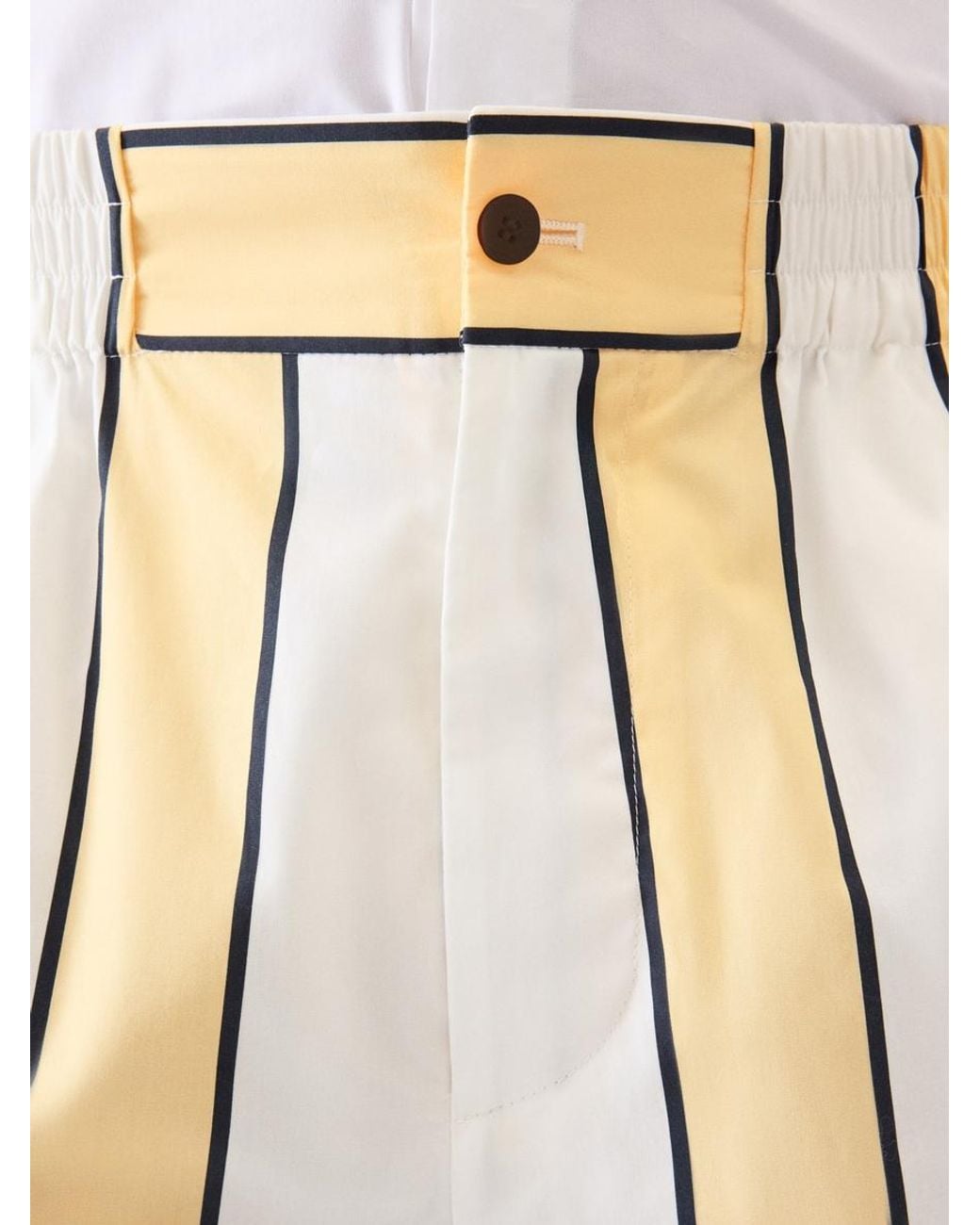 Jacquemus White The Aloe Shorts