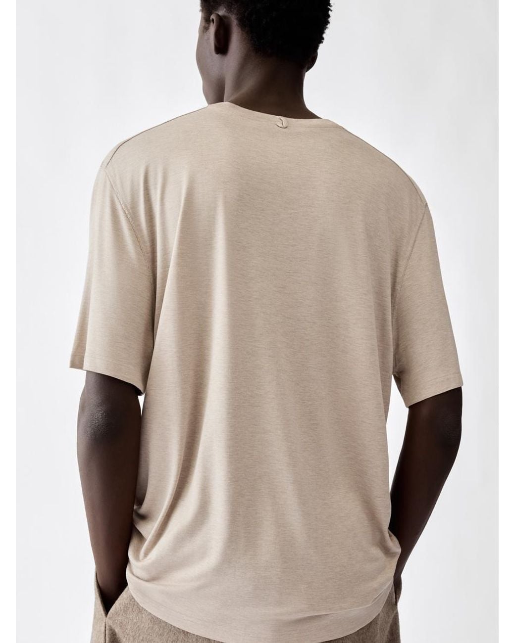Jacquemus Natural The Soie T-Shirt