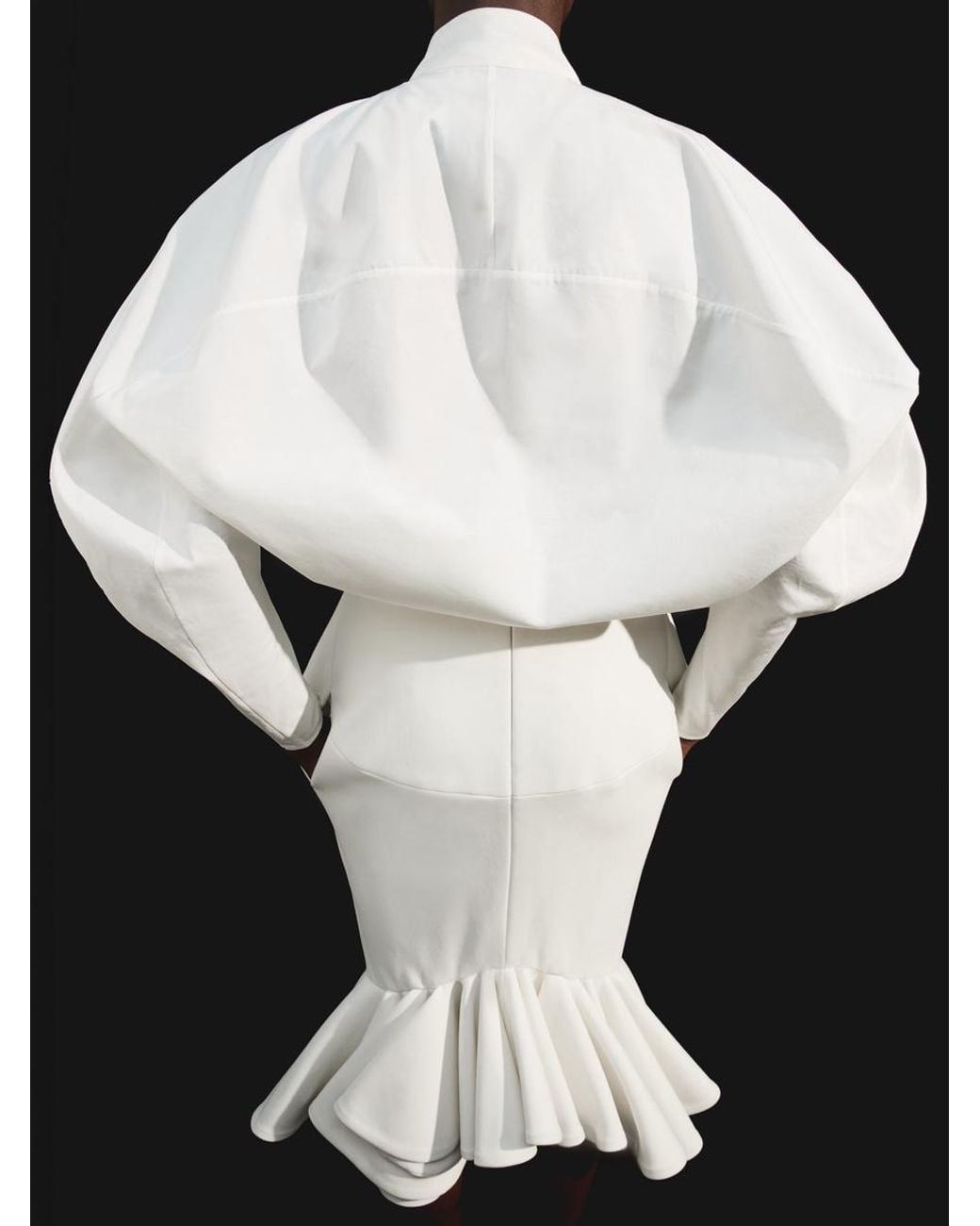 Jacquemus White Die Colombe Bluse