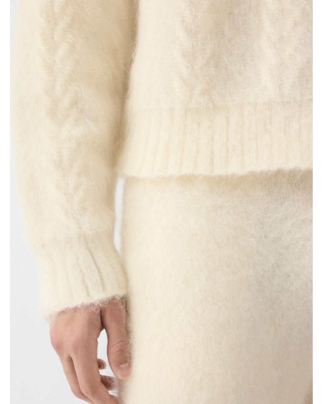 Jacquemus Natural The Nuvola Cardigan