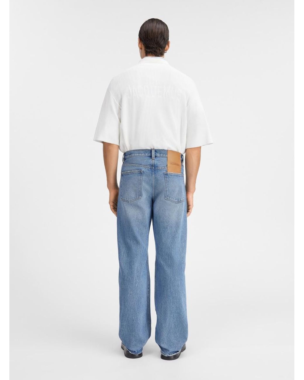 Jacquemus Blue The Straight De-Nîmes Denim Pants for men
