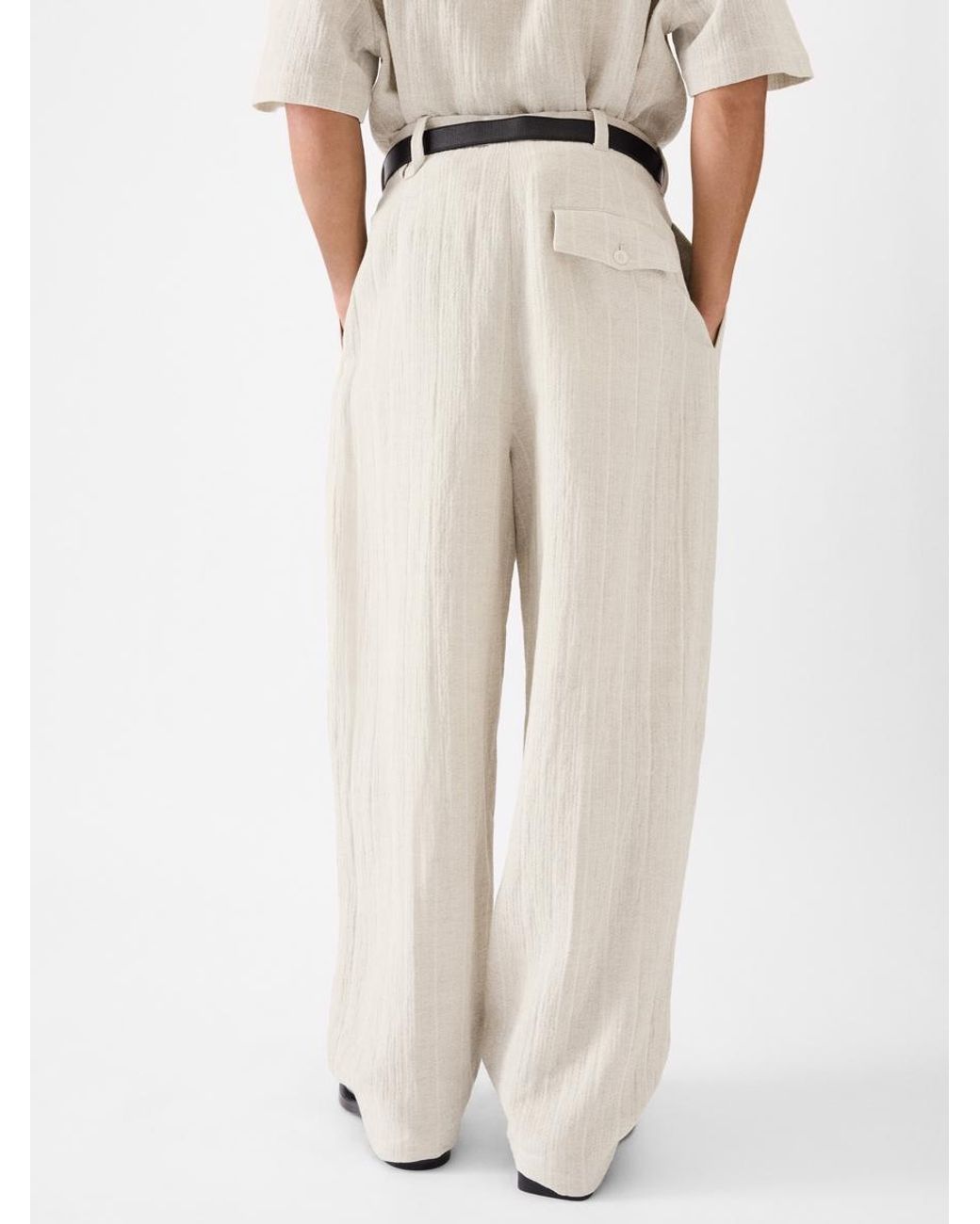 Jacquemus The Fernando Pants in White for Men | Lyst