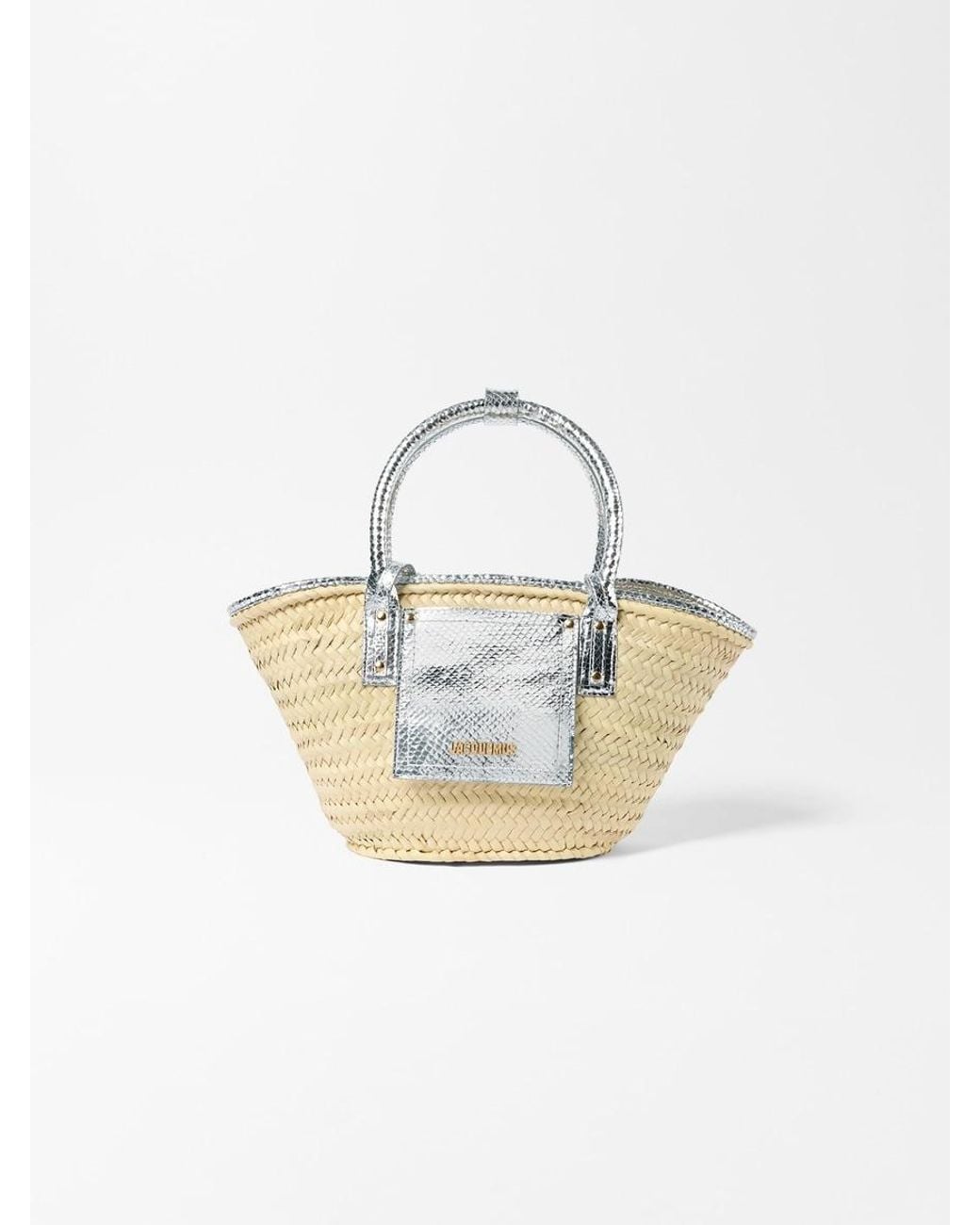 Jacquemus Metallic The Small Soli Basket