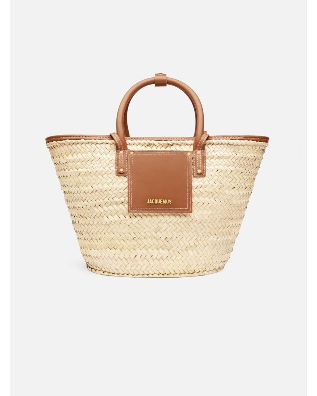 Jacquemus White The Soli Basket