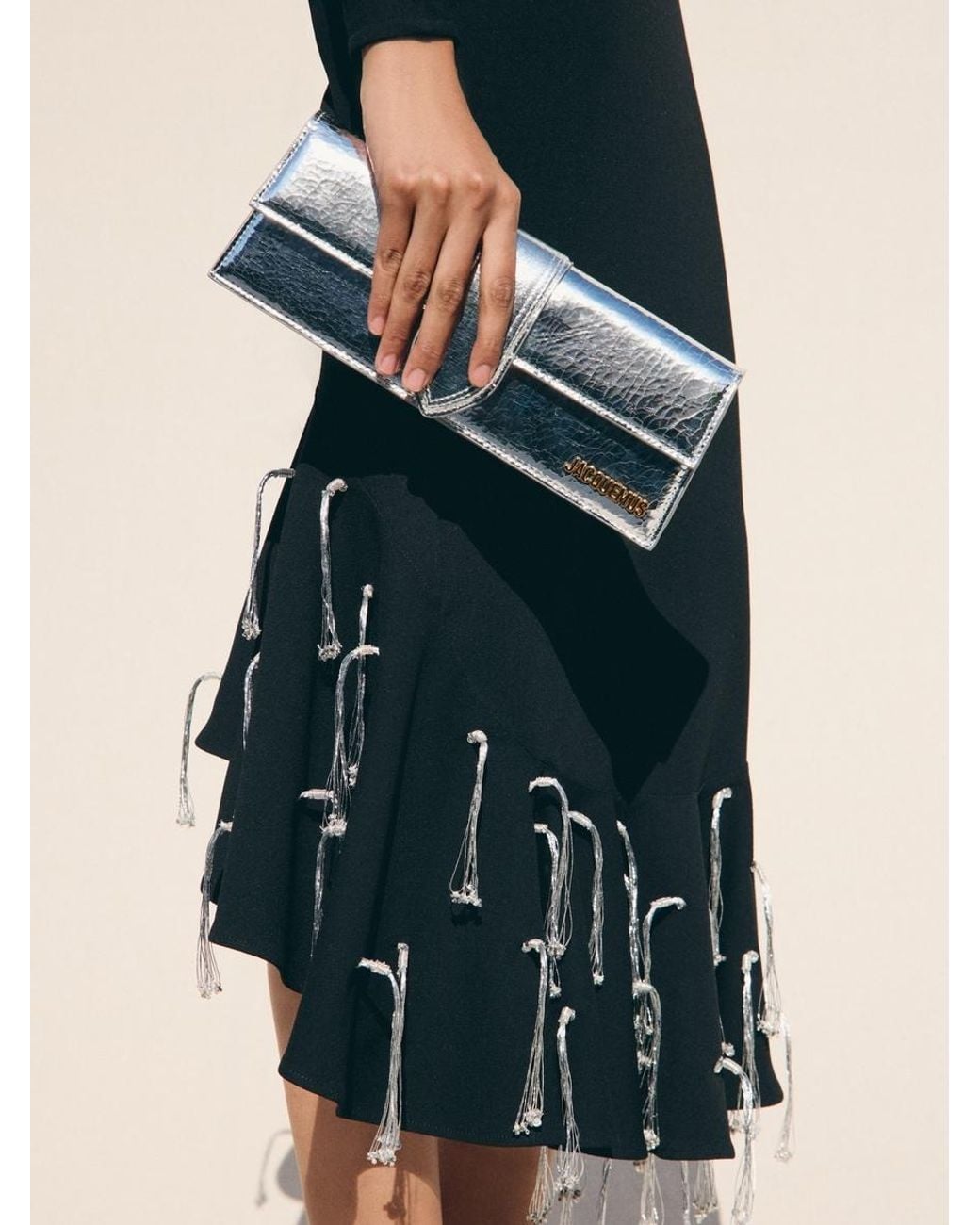 Jacquemus White Die Bambino Clutch for men
