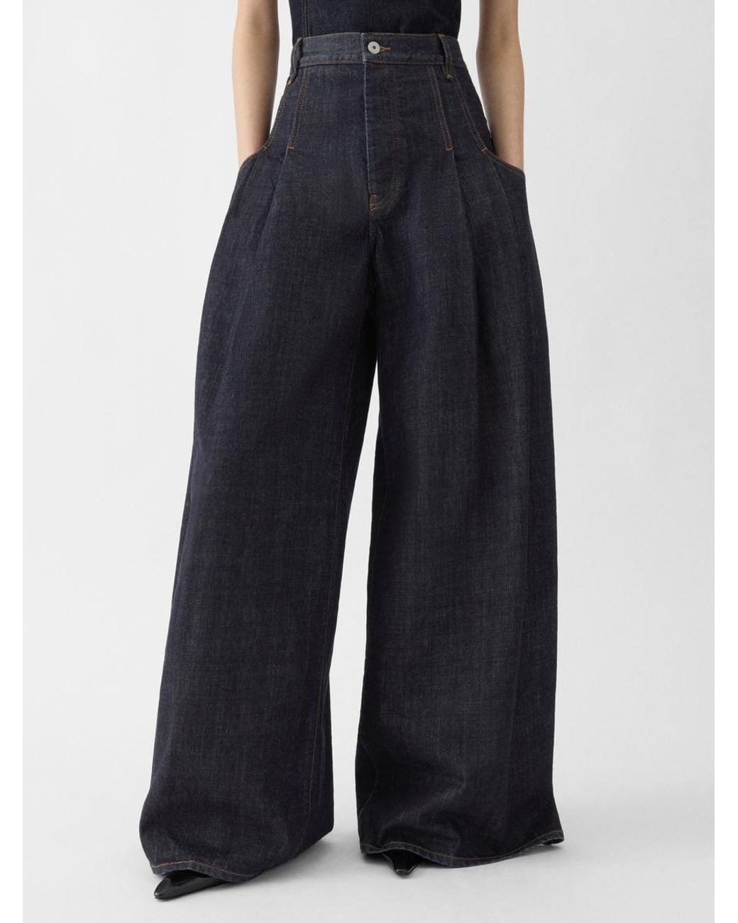 Jacquemus Black The Souro De-Nîmes Denim Pants