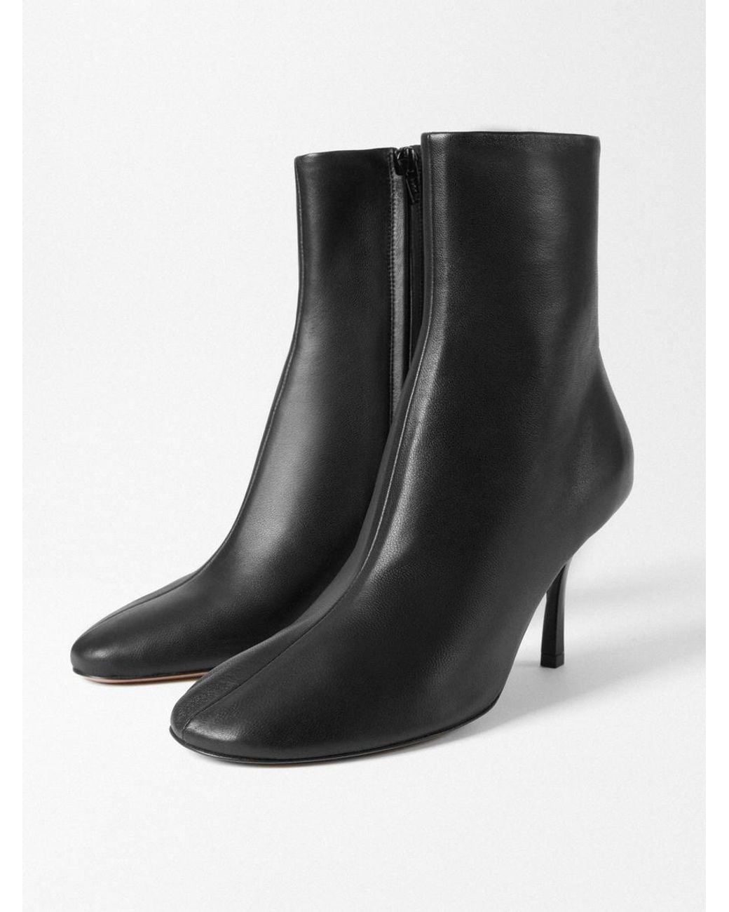 Jacquemus Black The Collant Ankle Boots