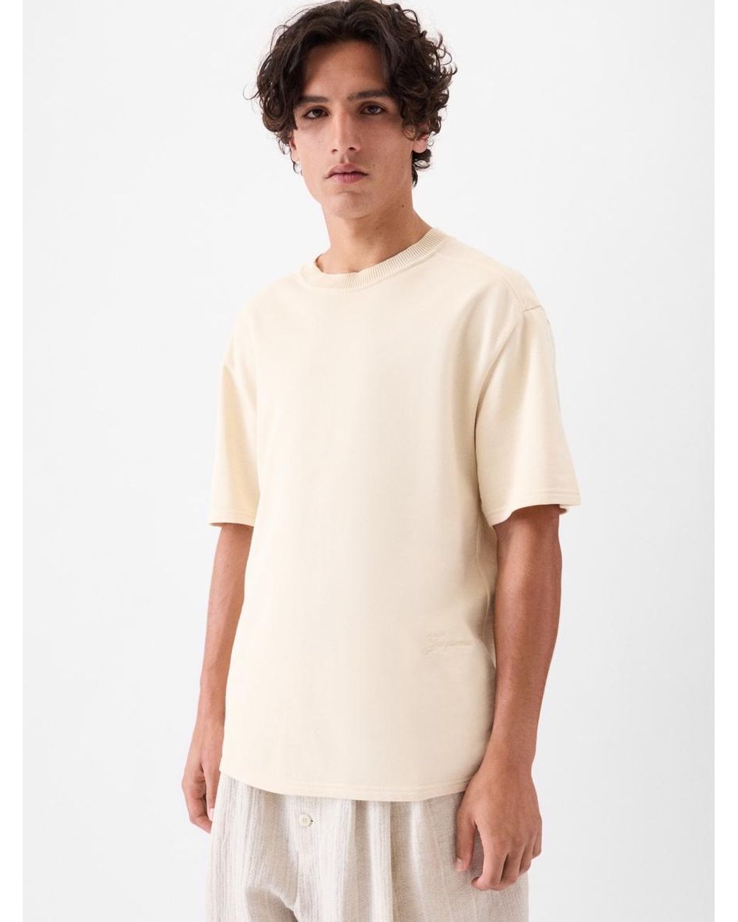 Jacquemus White The Fino Short-Sleeve T-Shirt for men