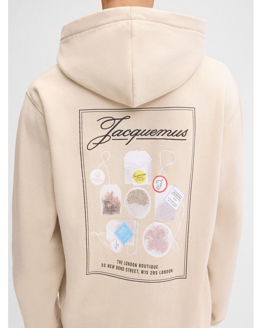 Jacquemus Natural Der Londoner Hoodie