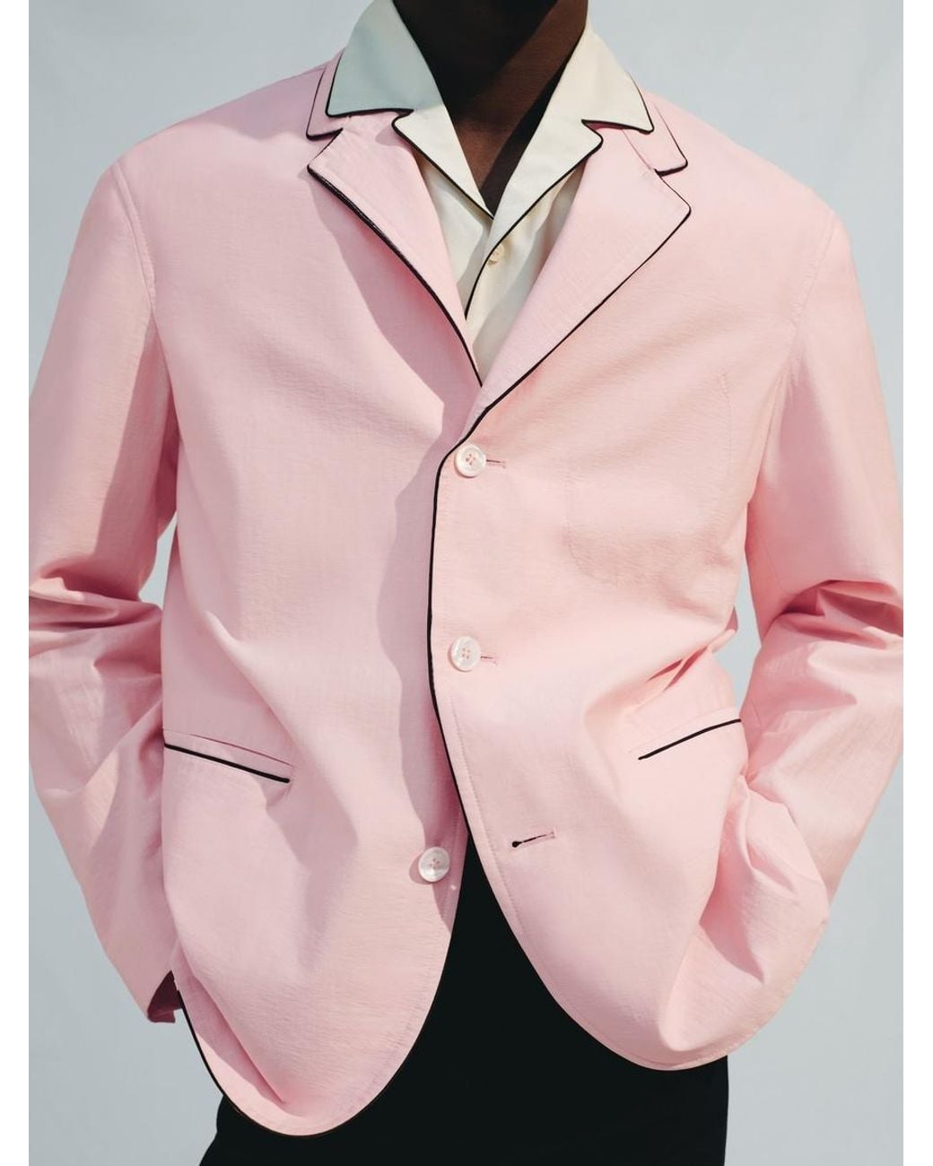 Jacquemus Pink Die Palmier Jacke for men