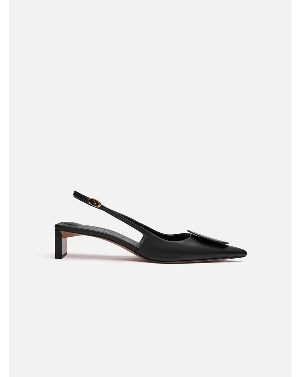 Jacquemus White The Low Duelo Slingbacks