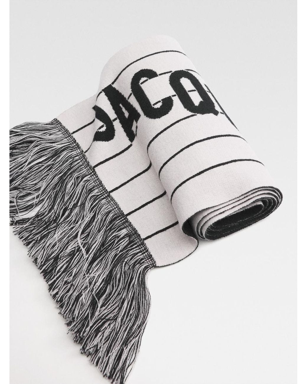 Jacquemus White The Liga Scarf