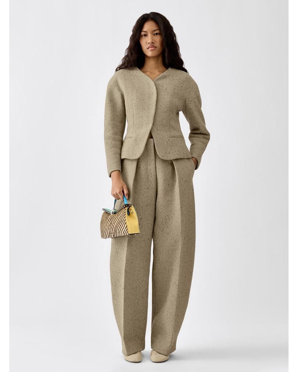 Jacquemus Green Die Mini Ovalo Jacke