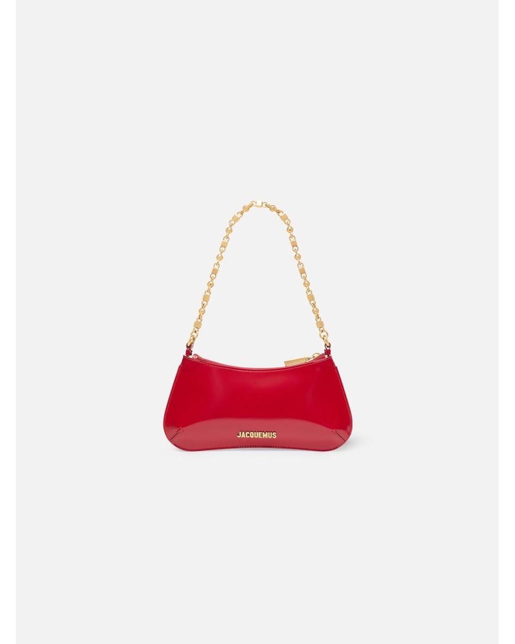 Jacquemus Red The Small Bisou Chaîne