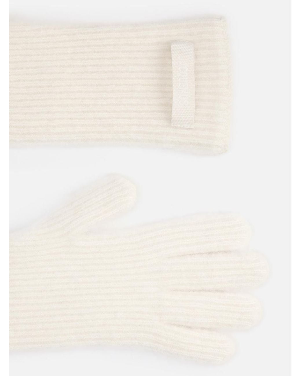 Jacquemus White The Gros Grain Gloves
