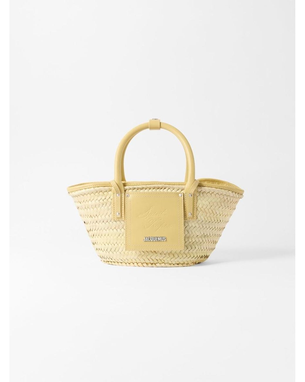 Jacquemus Metallic The Small Soli Basket