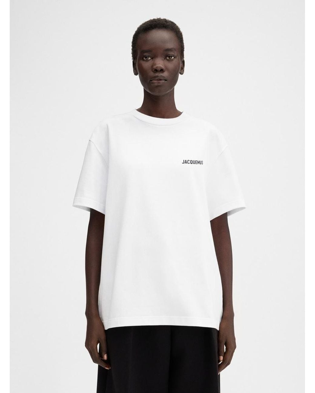 Jacquemus White The Los Angeles Address T-Shirt