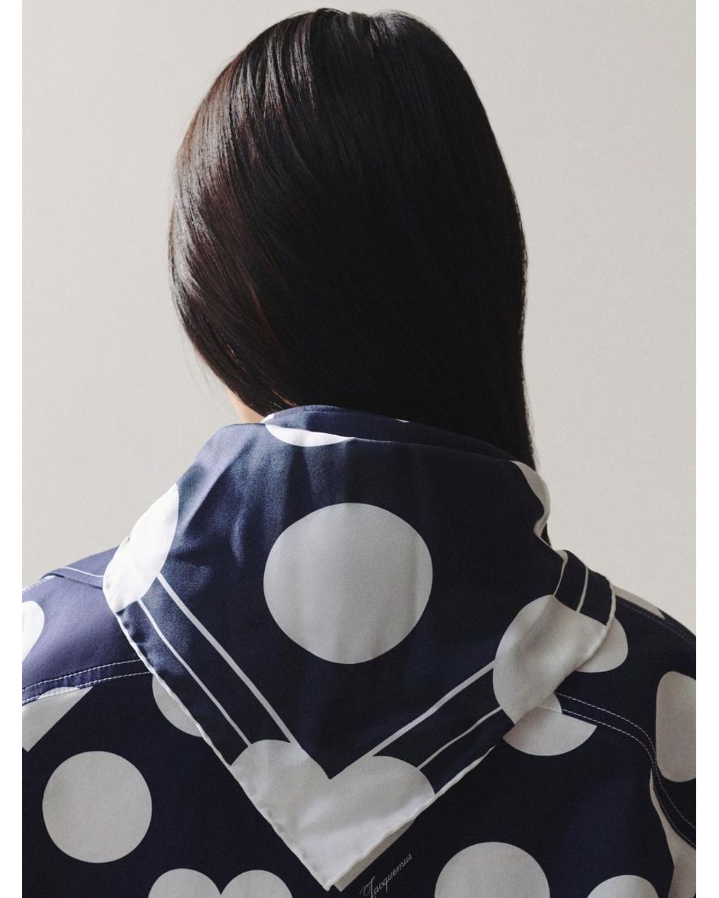 Sciarpa Coeur di Jacquemus in Blue