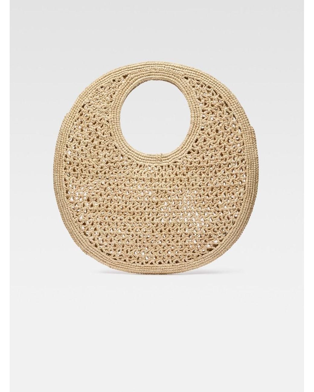 Jacquemus White The Spiaggia Round Bag