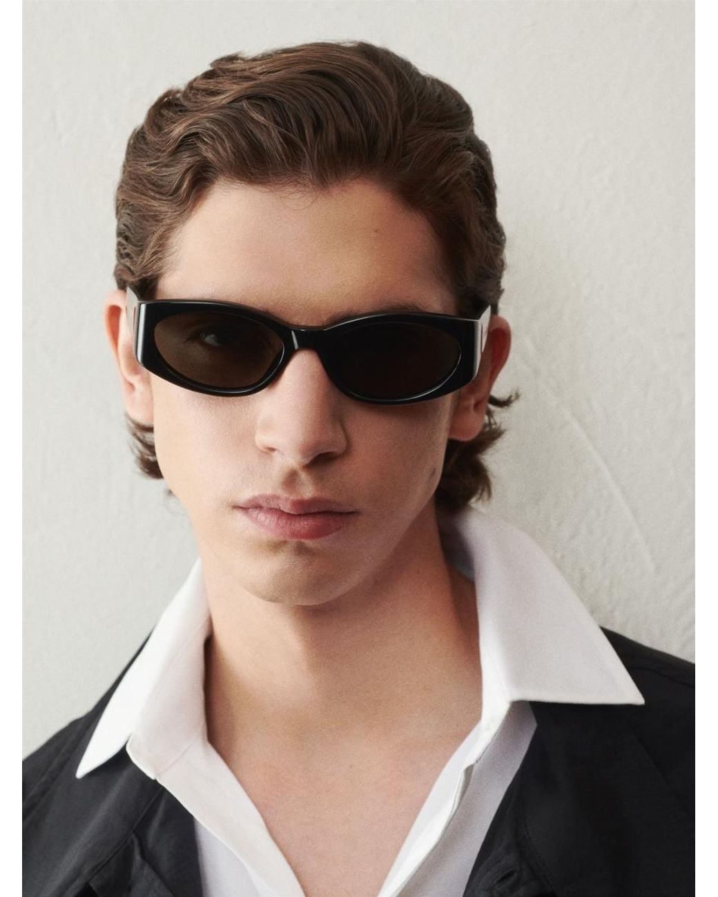 Jacquemus Black The Ovalo Sunglasses