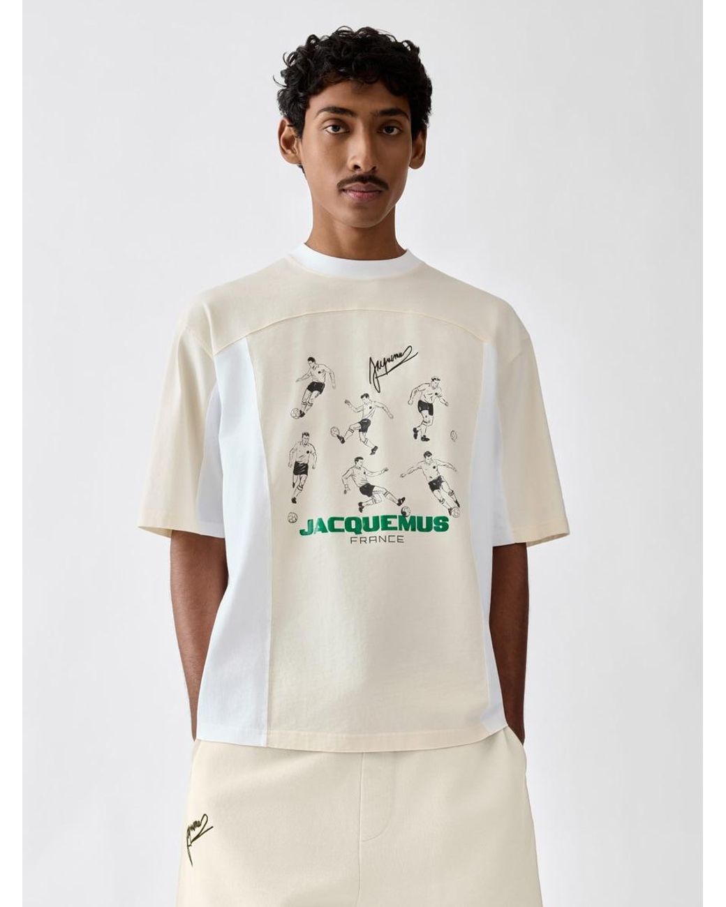 Jacquemus Natural The Supporter T-Shirt