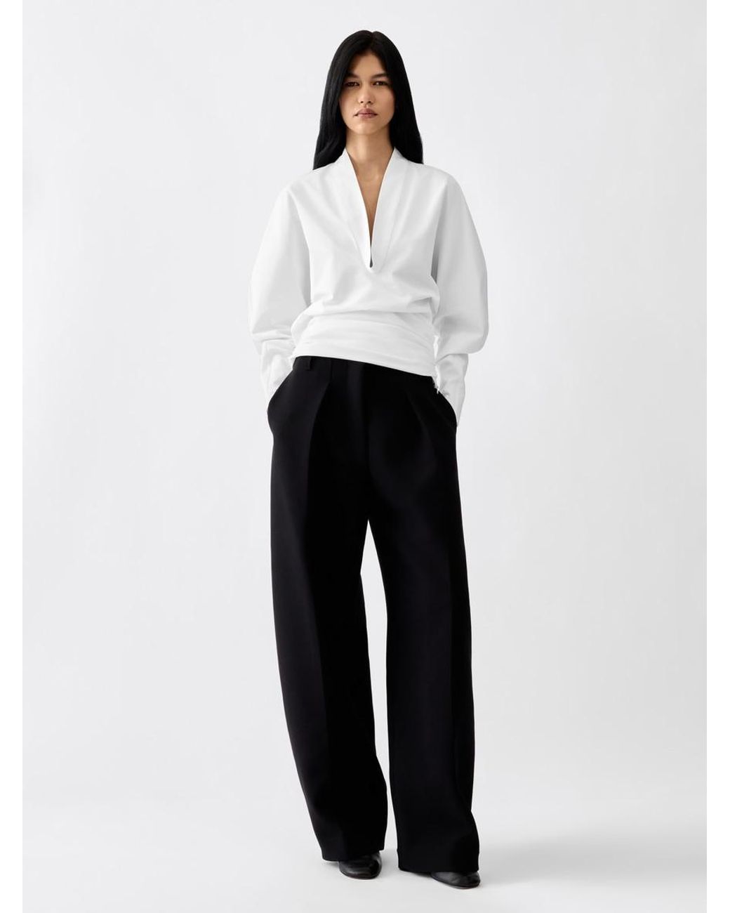 Jacquemus White Die Colombe Bluse