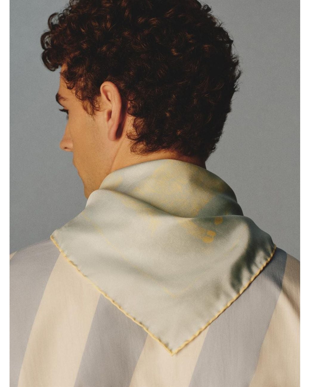 Jacquemus Blue The "Le Paysan" Scarf