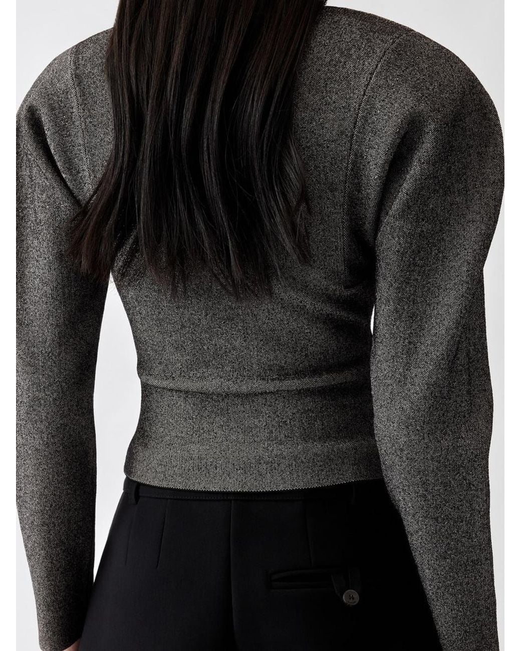 Jacquemus Black The Sera Cardigan