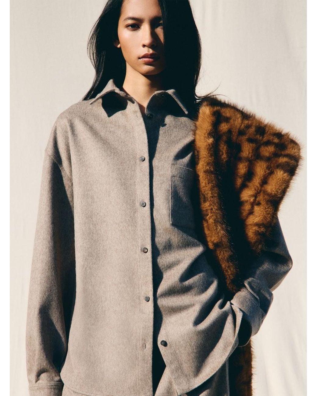 Jacquemus Natural Das Flanelle Hemd