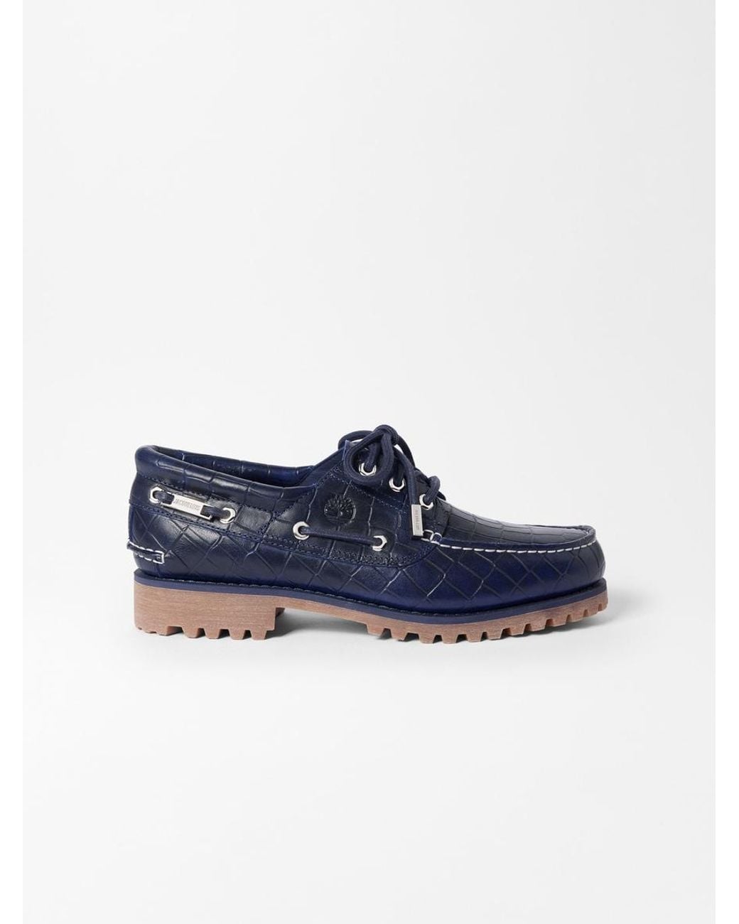 Jacquemus Blue The + Timberland Boat Shoe