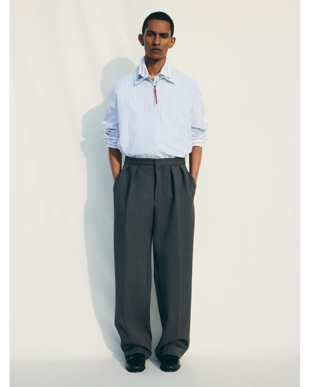 Jacquemus Blue The Flash Shirt