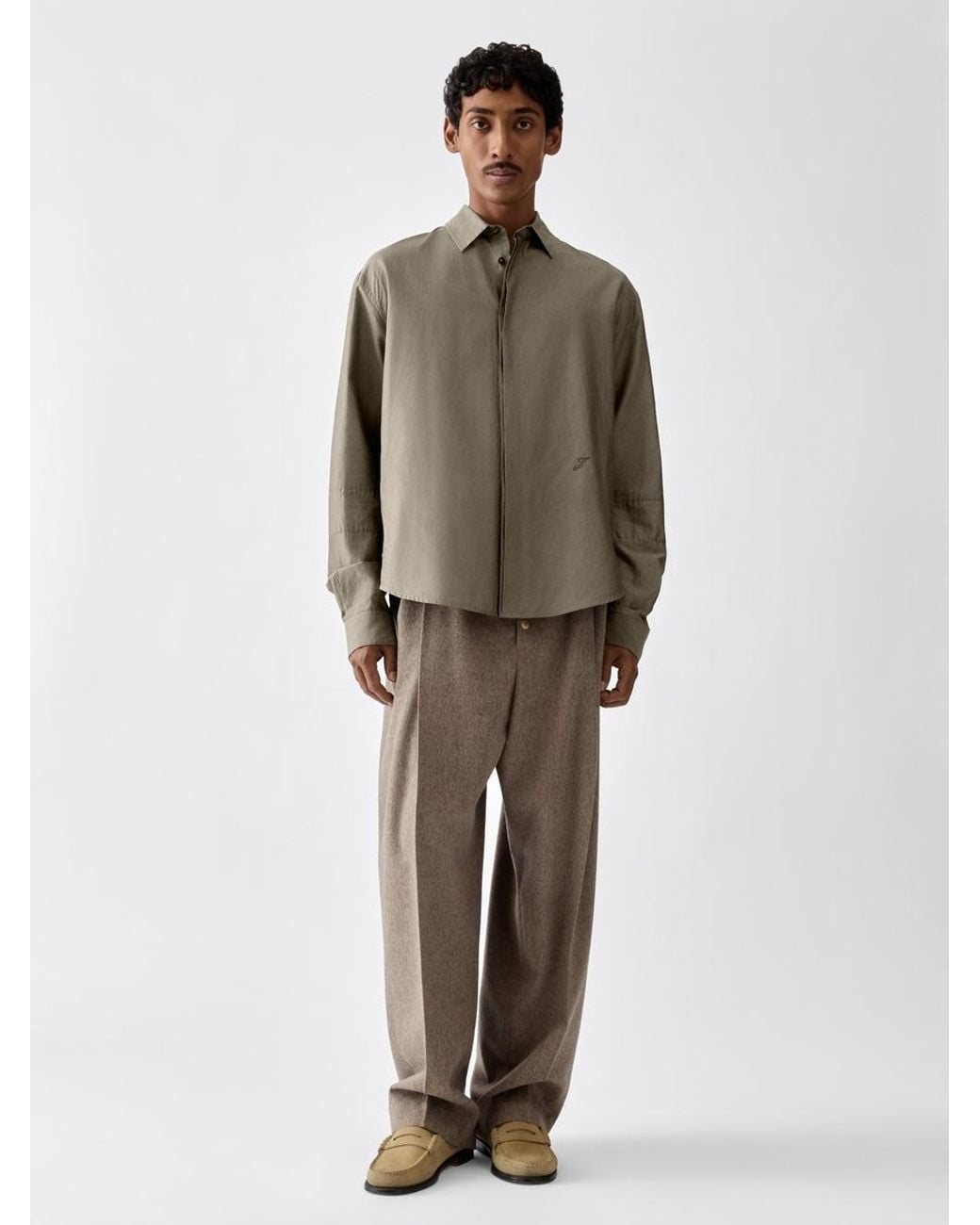 Jacquemus Multicolor Das Simon Langarmhemd
