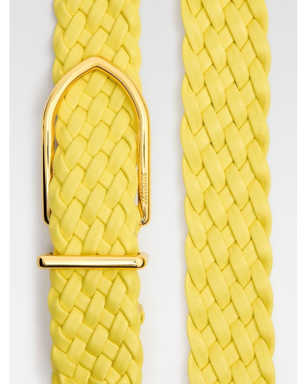Jacquemus Yellow The Bambino Belt