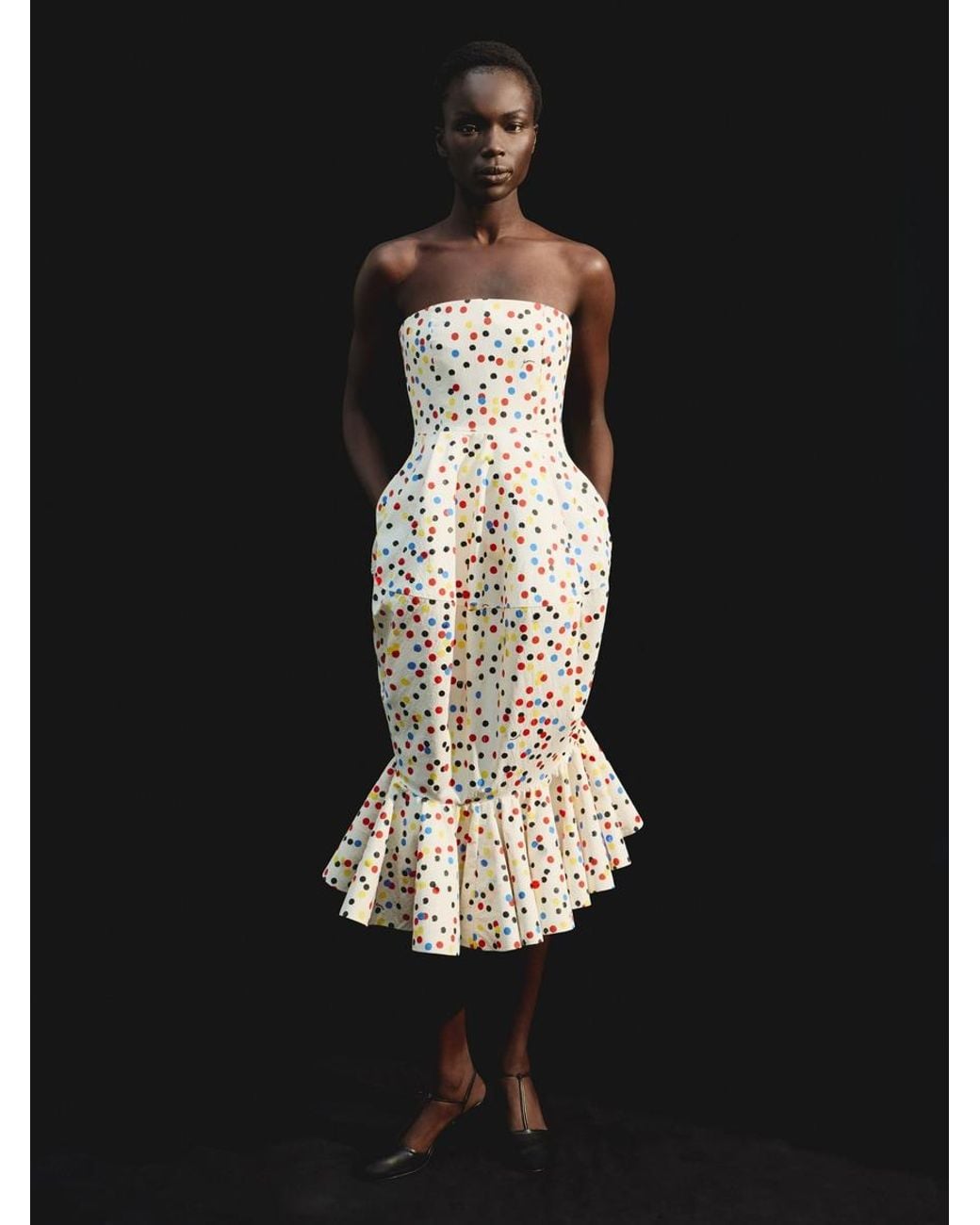 Jacquemus White The Confettis Dress