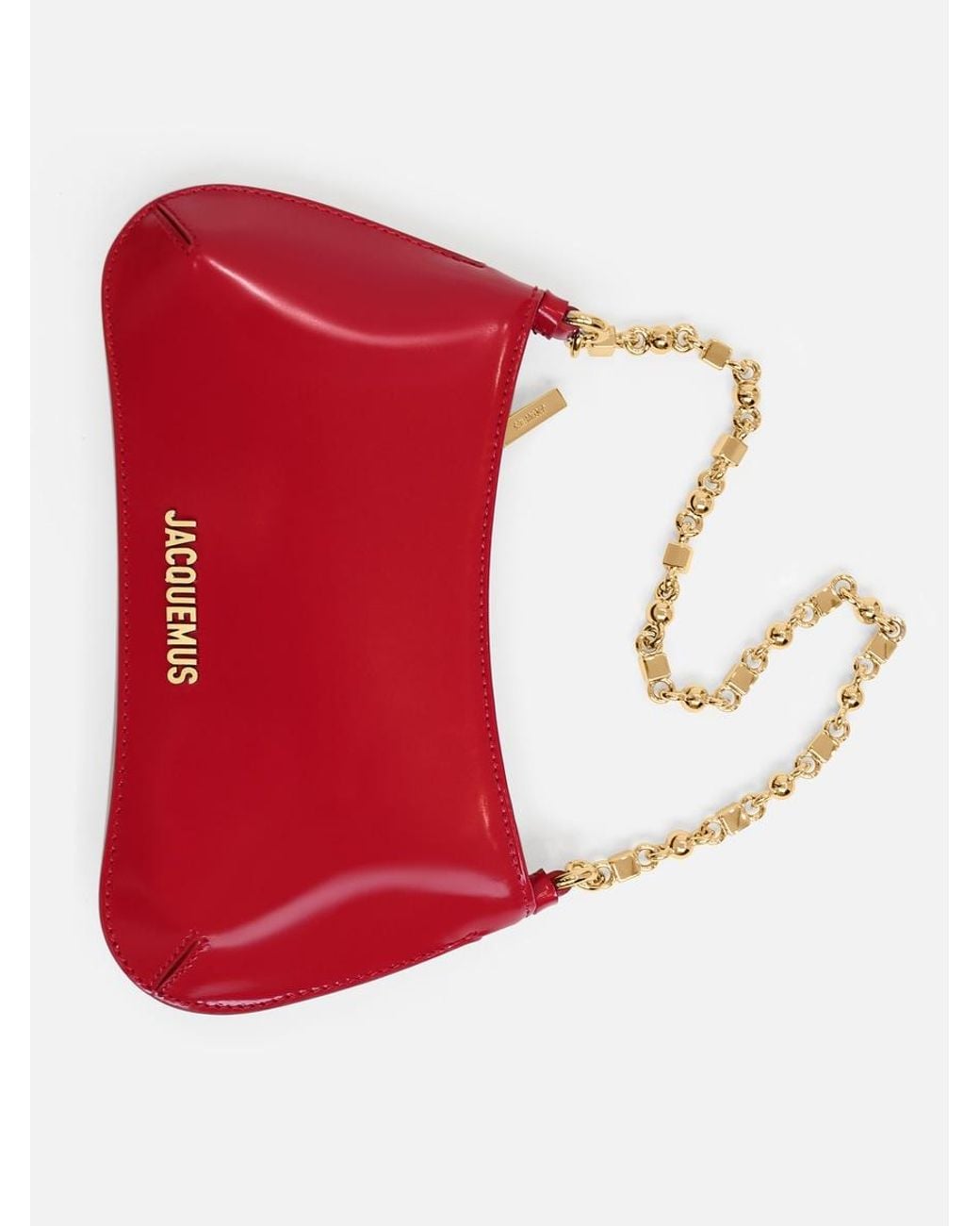Jacquemus Red The Small Bisou Chaîne