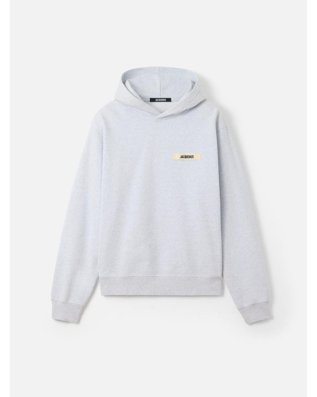 Jacquemus White The Gros Grain Hoodie