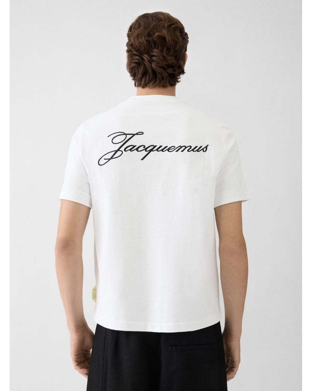 Jacquemus White The Logo T-Shirt