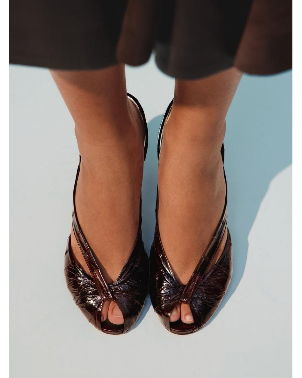 Jacquemus Multicolor Die Poisson Slingbacks