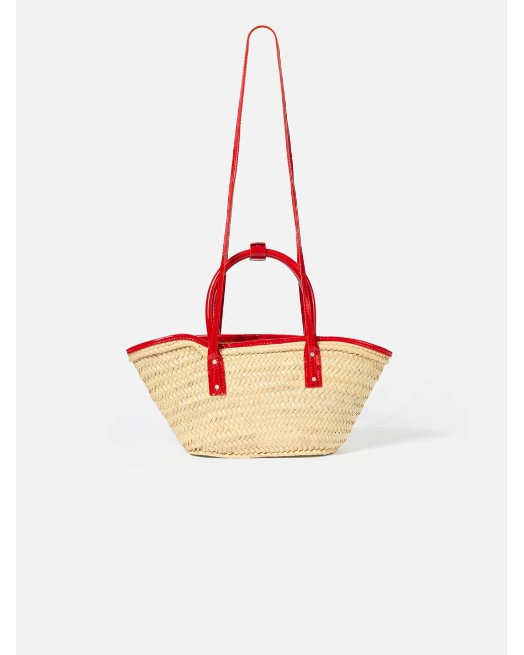 Jacquemus The Small Soli Basket in Red | Lyst