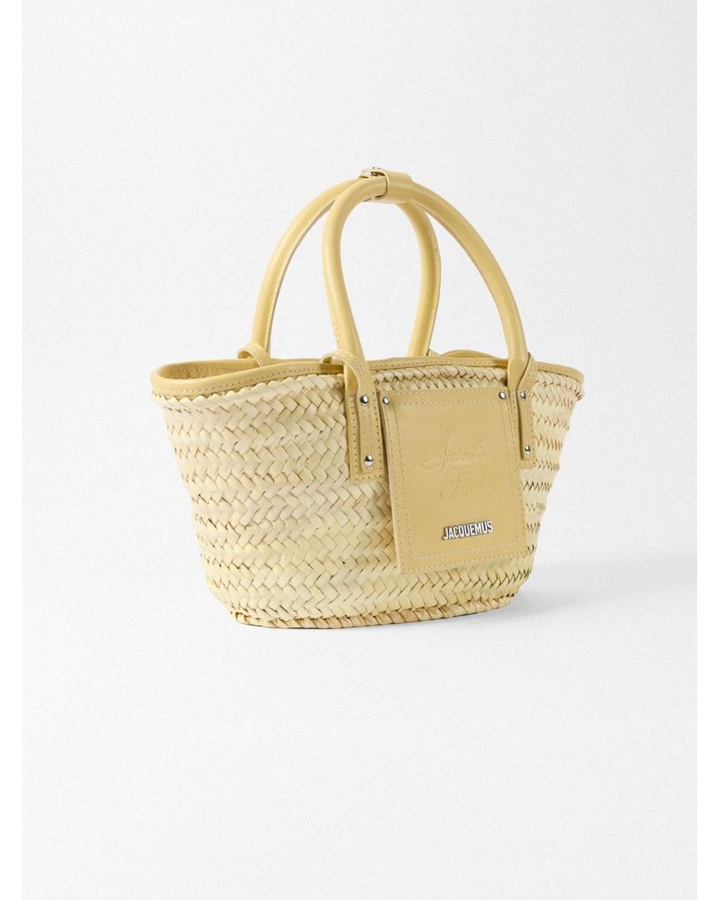 Jacquemus Metallic The Small Soli Basket