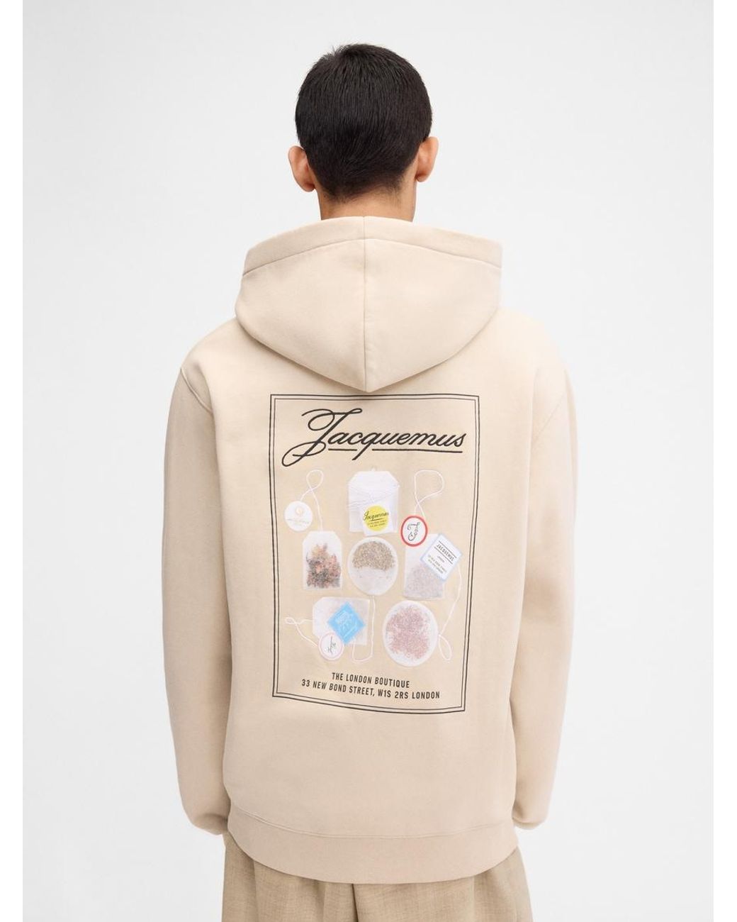 Jacquemus Natural Der Londoner Hoodie