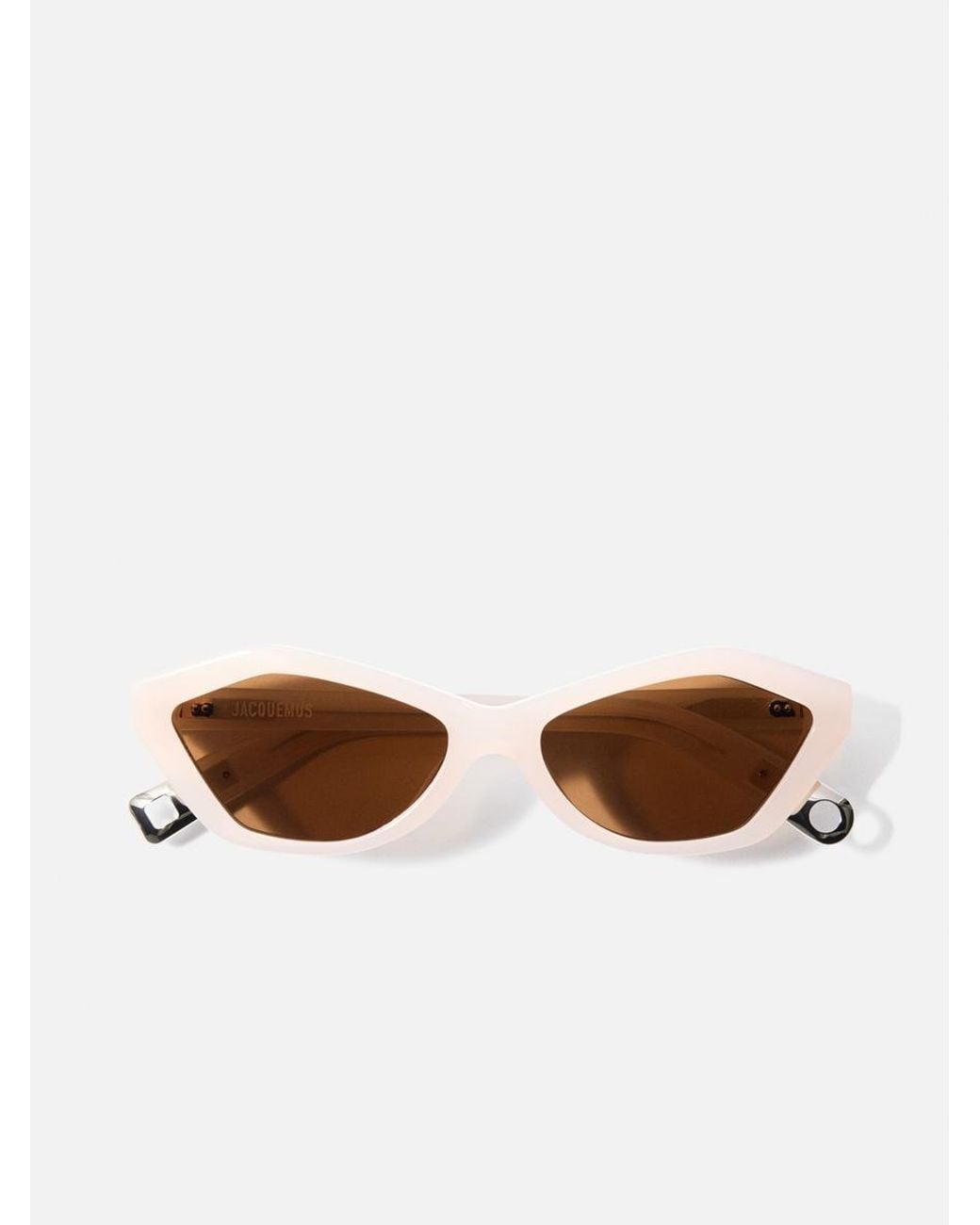 Jacquemus Brown The Bambino Sunglasses