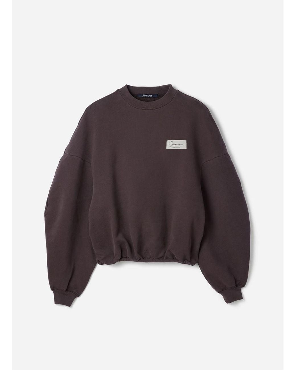 Jacquemus Brown Das Corso Sweatshirt for men